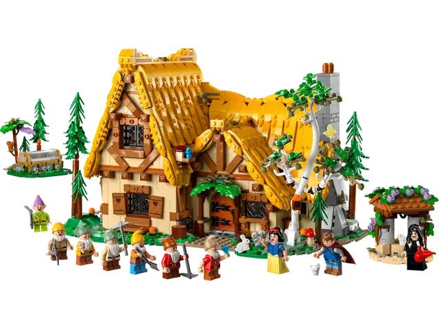 Lego® Die Hütte von Schneewittchen und den sieben Zwergen