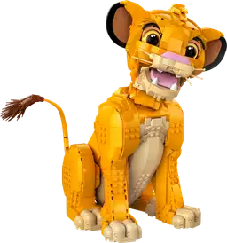 Lego Simba, der junge König der Löwen