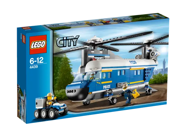 Lego® Hubschrauber mit Doppelrotor