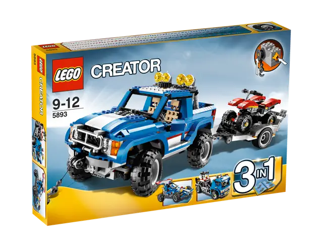 Lego® Geländewagen mit Quad