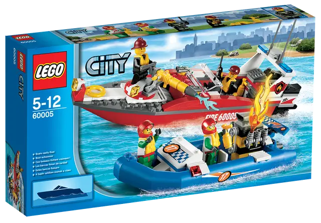 Lego® Feuerwehr-Boot