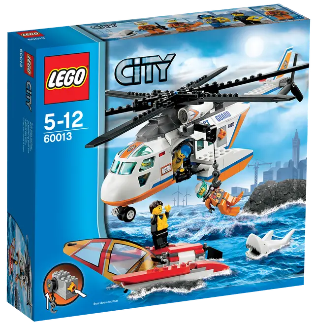 Lego® Hubschrauber der Küstenwache