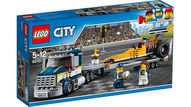 Lego® Dragster-Transporter