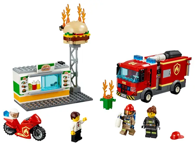 Lego® Feuerwehreinsatz im Burger-Restaurant