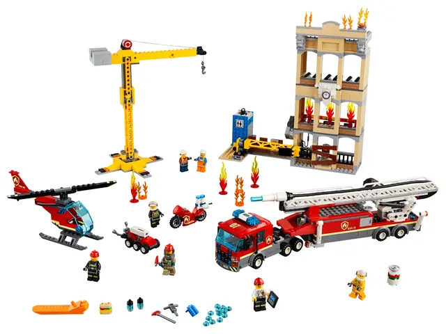 Lego® Feuerwehr in der Stadt