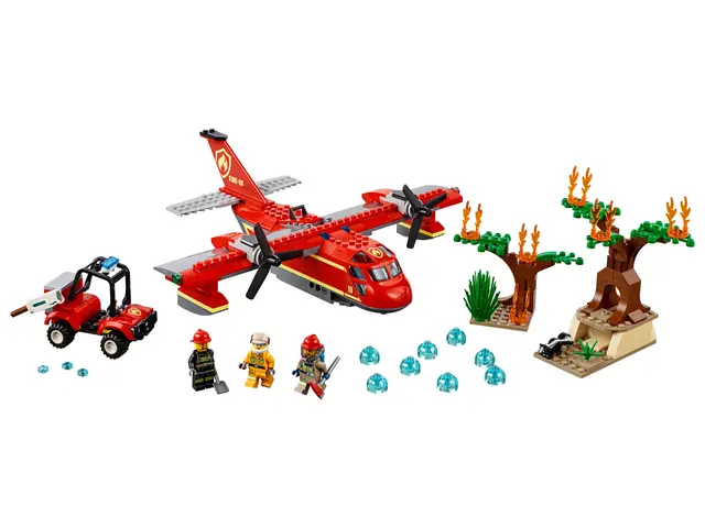 Lego® Löschflugzeug der Feuerwehr