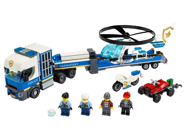 Lego® Polizeihubschrauber-Transport