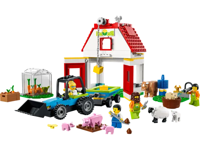 Lego® Bauernhof mit Tieren