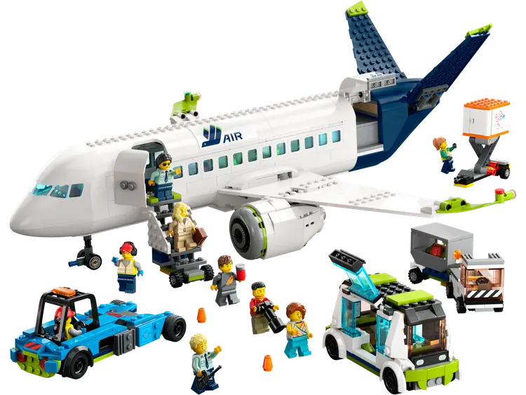 Lego Passagierflugzeug