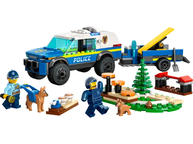 Lego® Mobiles Polizeihunde-Training