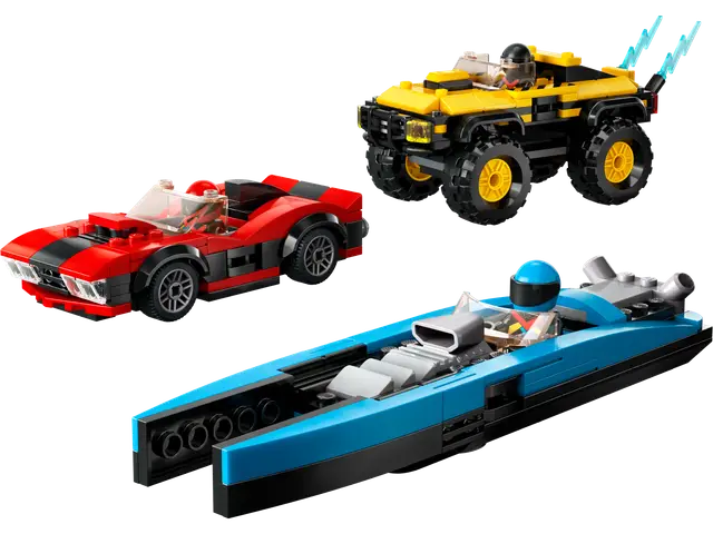 Lego® Rennfahrzeuge Kombiset