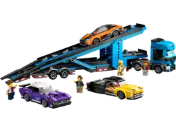 Lego Autotransporter mit Sportwagen