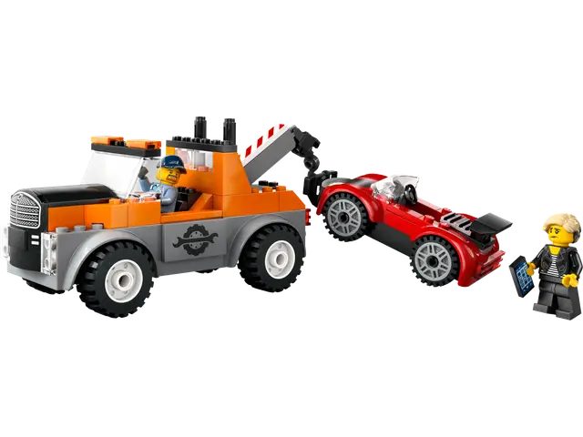 Lego® Abschleppwagen mit Sportauto