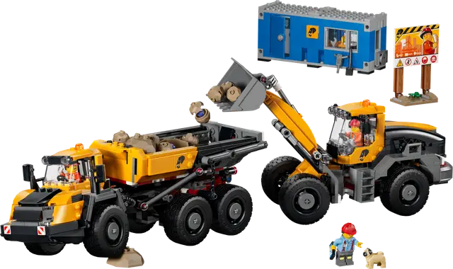 Lego® Dump Truck & Front End Loader
