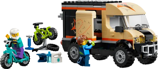 Lego® Mountainbike-Abenteuervan