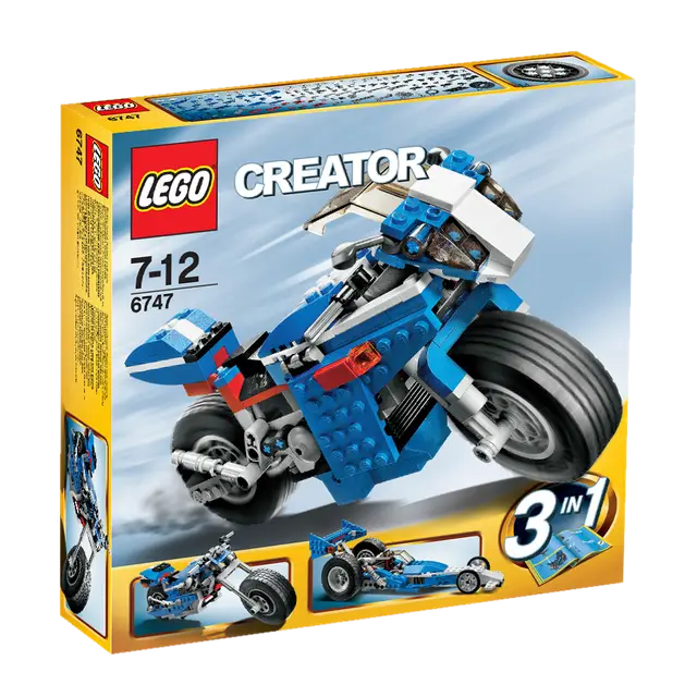 Lego® Blaue Rennmaschine