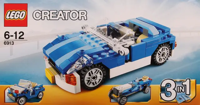Lego® Blaues Cabriolet