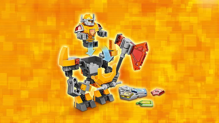 Axl Robot Nexo Knights Battle Suit Axl 70365 LEGO® NEXO KNIGHTS