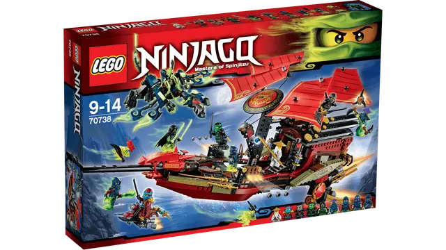 Lego® Der letzte Flug des Ninja-Flugseglers