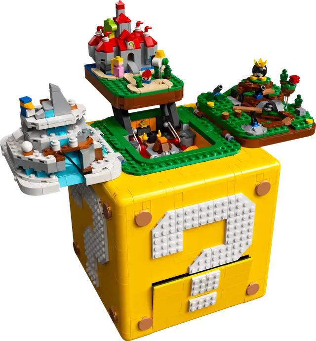 Lego® Fragezeichen-Block aus Super Mario 64™