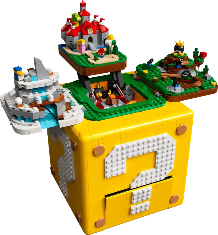 Lego Fragezeichen-Block aus Super Mario 64™