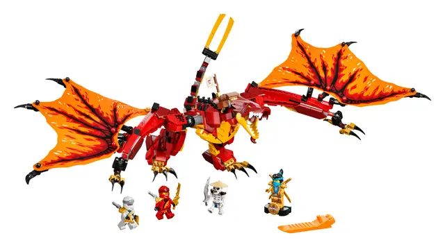 Lego® Kais Feuerdrache