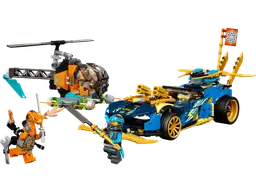 Lego Jays und Nyas Rennwagen EVO