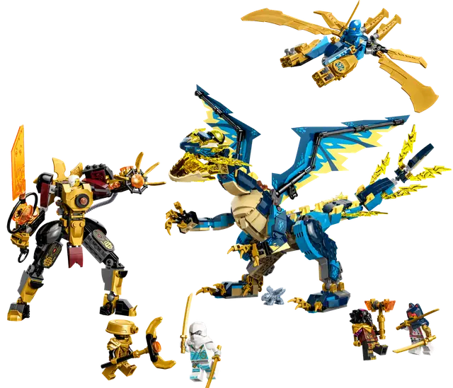 Lego® Kaiserliches Mech-Duell gegen den Elementardrachen