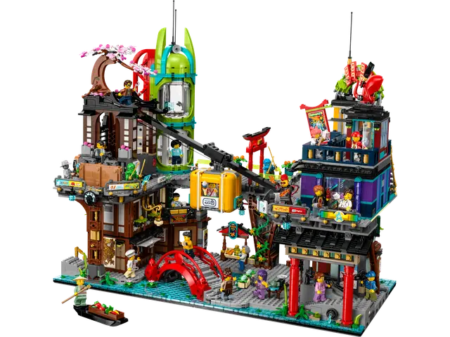 Lego Die Märkte von NINJAGO® City