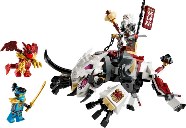 Lego® Zilvar auf seinem Drachentier Grimtak