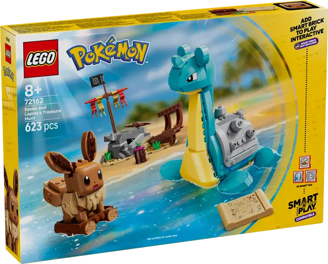 Lego® SMART Play™: Evoli und Lapras auf Schatzsuche