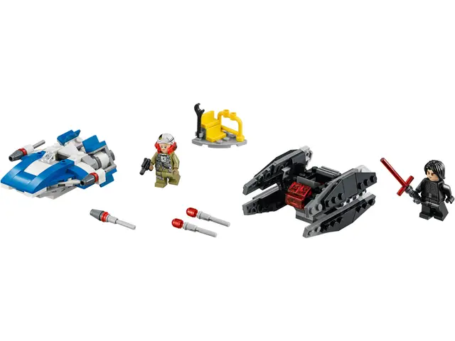 Lego® A-Wing™ vs. TIE Silencer™ Microfighters