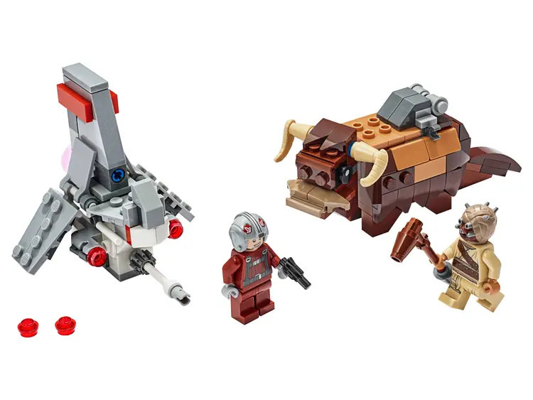 Lego T-16 Skyhopper™ vs Bantha™ Microfighters