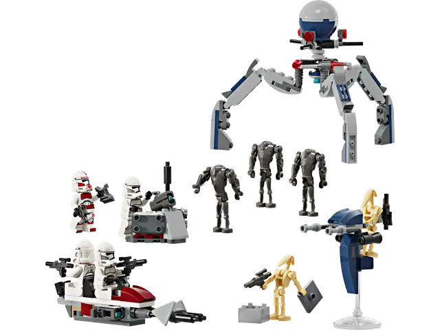 Lego® Clone Trooper™ & Battle Droid™ Battle Pack