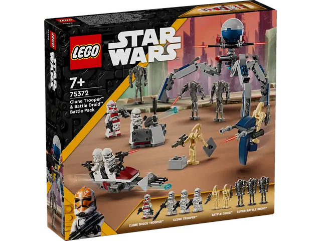 Lego® Clone Trooper™ & Battle Droid™ Battle Pack