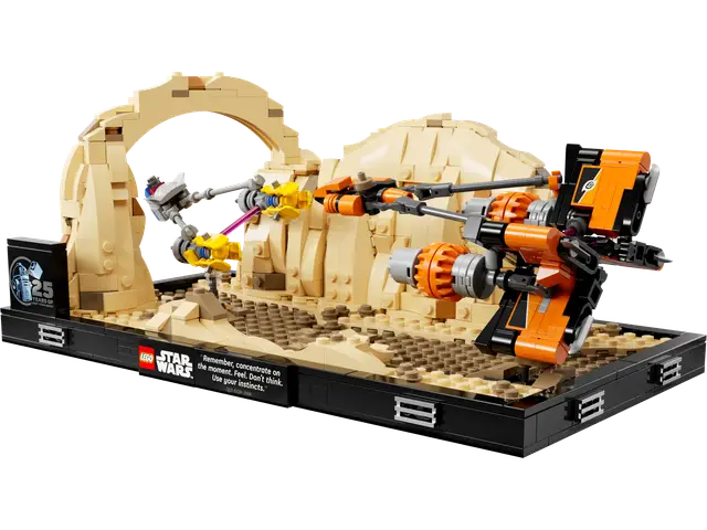 Lego® Podrennen in Mos Espa – Diorama