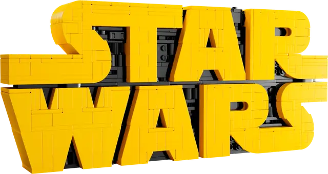 Lego® Star Wars™ Logo aus  Steinen