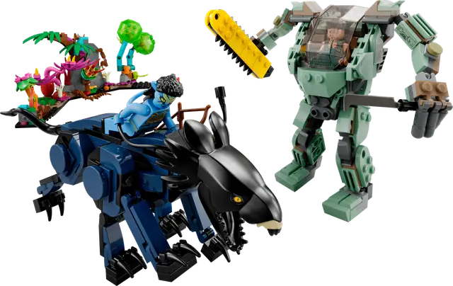 Lego® Neytiri und Thanator vs. Quaritch im MPA