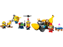 Lego Minions und das Bananen Auto