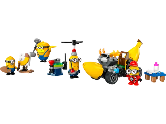 Lego® Minions und das Bananen Auto