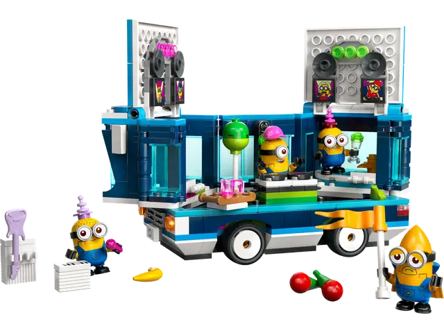 Lego® Minions und der Party Bus