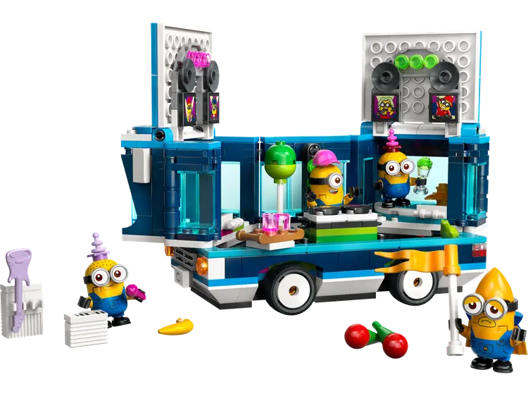 Lego Minions und der Party Bus