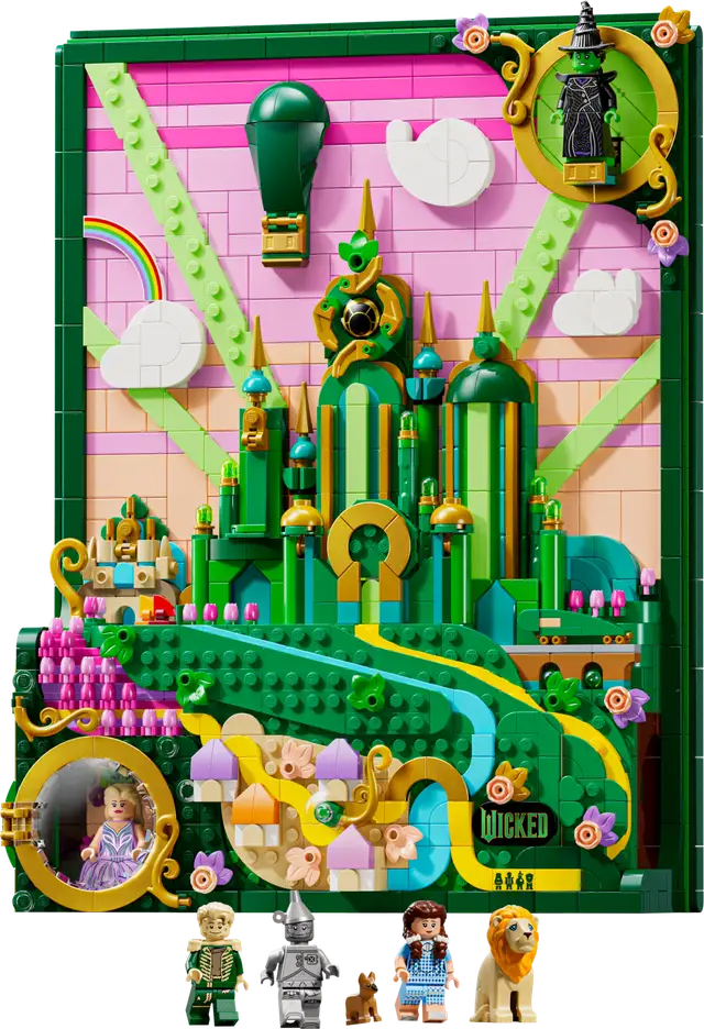 Lego® Emerald City Wandkunst