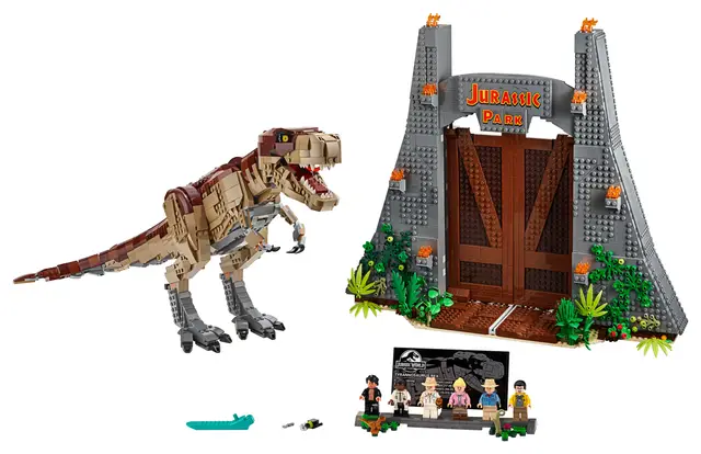 Lego® Jurassic Park: T.Rex' Verwüstung