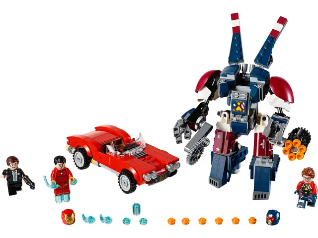 Lego® Iron Man gegen Detroit Steel