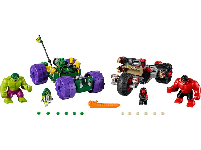 Lego® Hulk gegen  Red Hulk