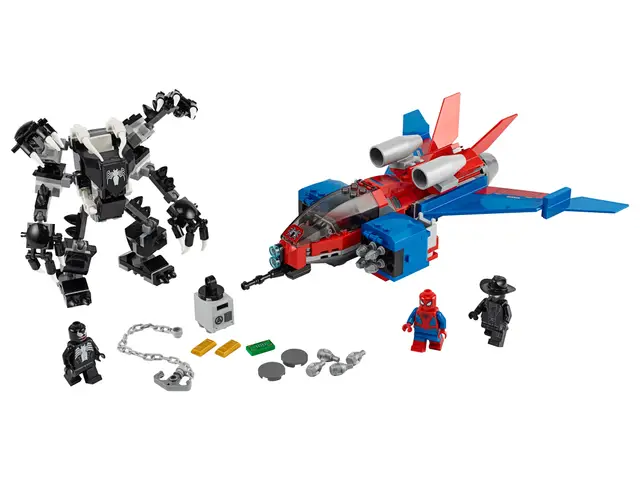 Lego® Spiderjet vs. Venom Mech