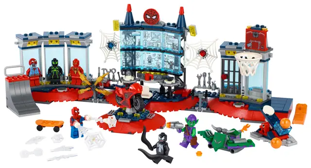 Lego® Angriff auf Spider-Mans Versteck