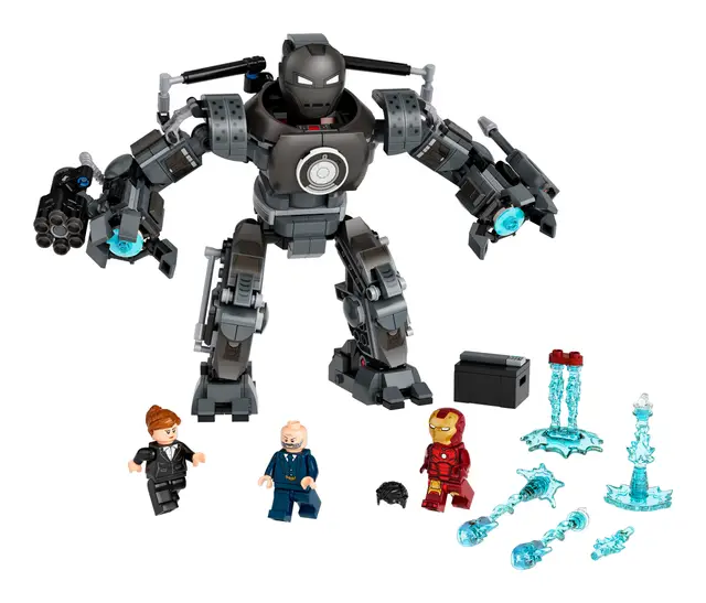 Lego® Iron Man und das Chaos durch Iron Monger