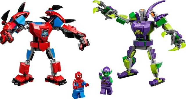 Lego® Spider-Mans und Green Goblins Mech-Duell